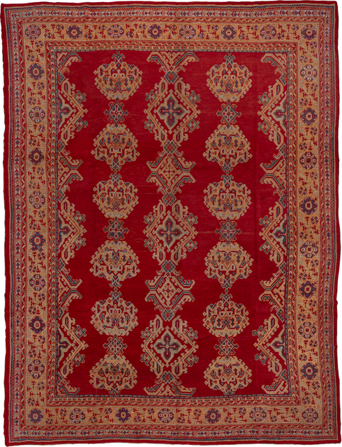 Antique Oushak Area Rug (10' x 13')